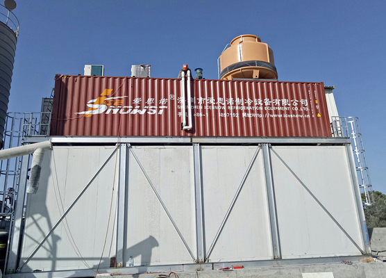 Mua Hệ thống làm mát bê tông containerized Nhà máy làm băng 30T online manufacture