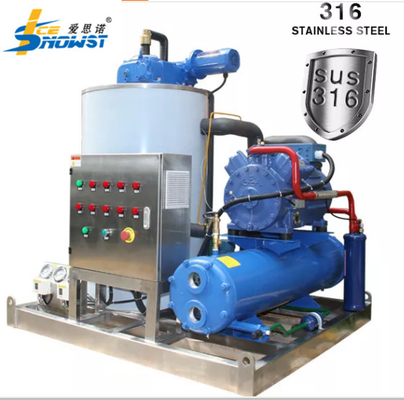 Mua 5000KG Công nghiệp nước biển băng máy làm lá 304/316 thép không gỉ online manufacture