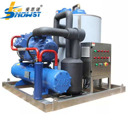 Mua PLC điều khiển nước biển Máy làm đá nhỏ 8 tấn online manufacture