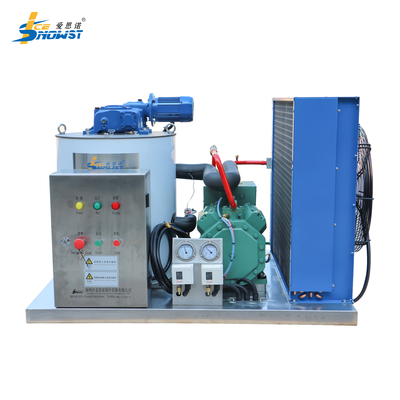 Mua 1 tấn SS316 Máy làm băng nước mặn Máy tạo băng bằng nước mặn với máy làm mát bằng không khí online manufacture