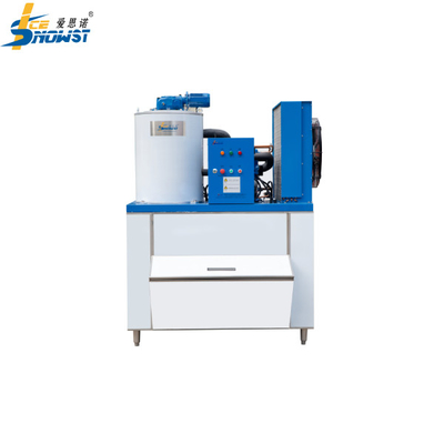 Máy làm băng tuyết nhỏ 2 tấn làm mát bằng nước với thùng băng thép không gỉ SS304