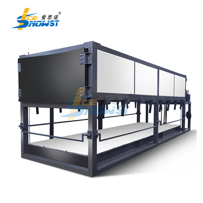 PLC 15 Ton trực tiếp làm mát khối băng Máy làm khối băng