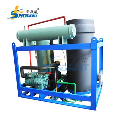 Thép không gỉ 304 Thiết bị làm băng ống ăn 10Ton