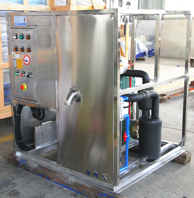 10ton làm mát bằng không khí công nghiệp Máy làm băng bùn tiết kiệm năng lượng