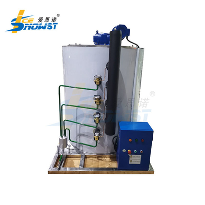 Hệ thống băng thương mại thép không gỉ Máy tạo nước đá 10T