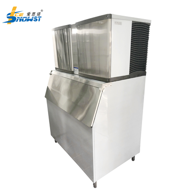 Máy làm đá lớn Máy làm đá khối đầy đủ 1000kg SUS304