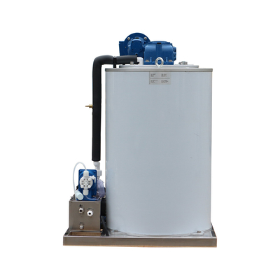 Thiết kế tốt 3ton nước biển đá mỏng bốc hơi máy trống trên thuyền cho cá đông lạnh