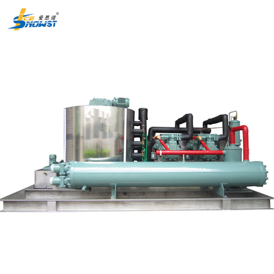 304SS 316SS Stainless Steel Máy làm băng nước biển 10 tấn