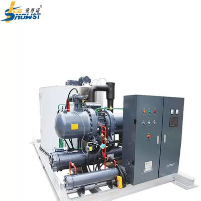 Máy băng nước ngọt với công suất làm lạnh 6,35 kW và bốc hơi thép cacbon để làm mát không khí